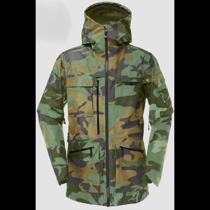 Norrona tamok jacket camo - large